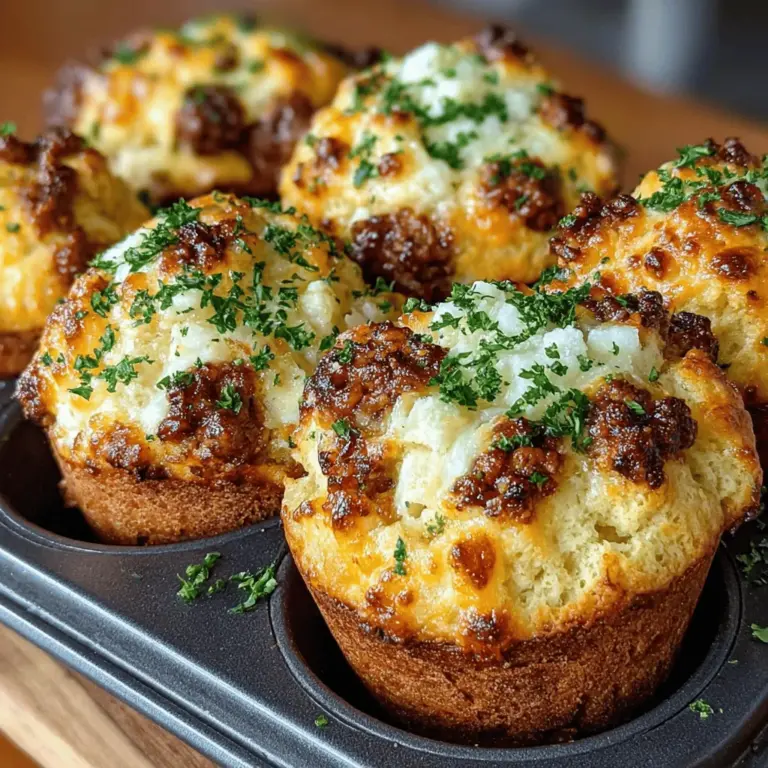 Willkommen in der Welt der herzhaften Snacks! Wenn Sie auf der Suche nach einem Rezept sind, das sowohl einfach zuzubereiten als auch absolut köstlich ist, dann sind die Cheddar & Chive Chicken Biscuit Bombs genau das Richtige für Sie. Diese kleinen, gefüllten Brötchen kombinieren zartes, gewürztes Hähnchen mit scharfem Cheddar und frischem Schnittlauch, eingehüllt in einen fluffigen Teig. Perfekt als Snack, Vorspeise oder sogar als Hauptgericht – sie sind ideal für jedes Treffen, sei es ein Familienessen, eine Party oder einfach nur für einen gemütlichen Abend zu Hause.