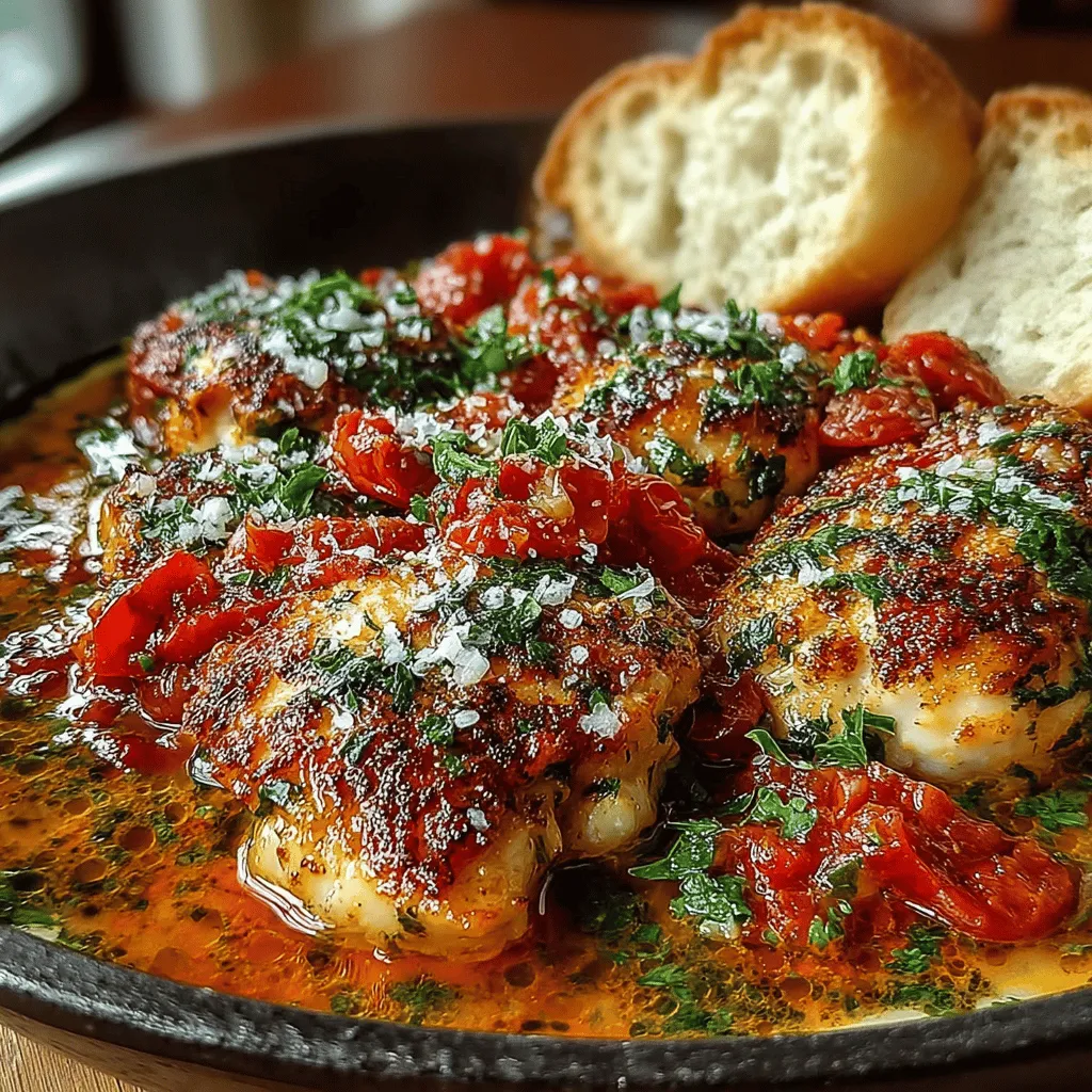 In der Welt der italienischen Küche gibt es zahlreiche Gerichte, die mit ihrer Vielfalt und Aromen begeistern. Unter diesen ist das langsam gekochte samtige Tomaten-Basilikum-Hühnchen ein absolutes Highlight. Dieses Gericht vereint zarte Hähnchenbrustfilets mit einer reichhaltigen, aromatischen Tomatensauce, die mit frischem Basilikum und einer cremigen Note verfeinert wird. Es ist nicht nur geschmacklich ein wahrer Genuss, sondern auch einfach zuzubereiten, was es zu einer idealen Wahl für die Familie oder Gäste macht.