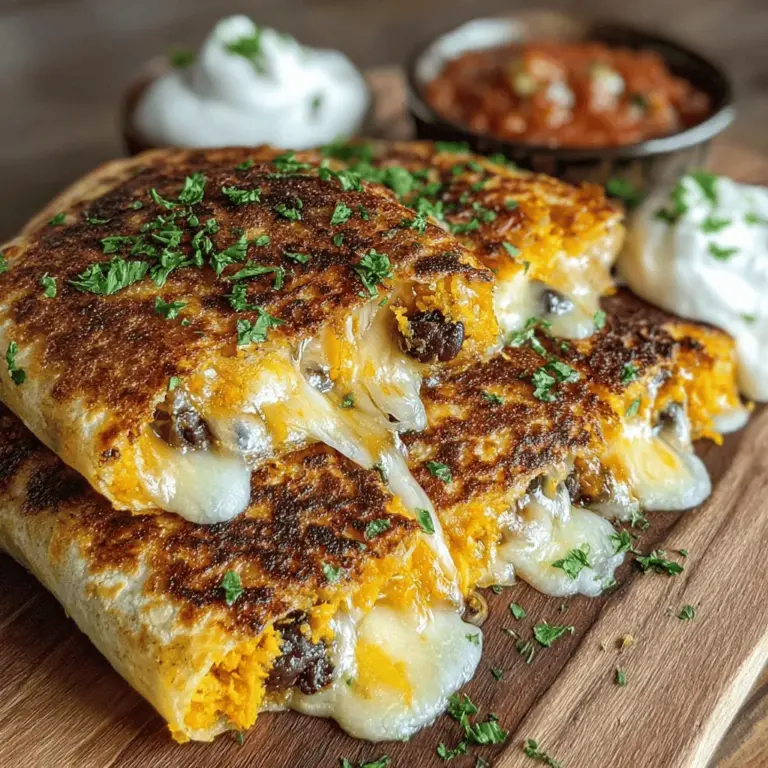 In der modernen Küche sind Rezepte mehr als nur eine Anleitung zur Zubereitung von Speisen; sie sind eine Möglichkeit, kreative Ideen auszudrücken und gesunde, schmackhafte Mahlzeiten zuzubereiten. Die Vielfalt an Geschmäckern und Zutaten ermöglicht es jedem, sein eigenes kulinarisches Meisterwerk zu kreieren. Heute stellen wir Ihnen ein Rezept vor, das nicht nur lecker, sondern auch nahrhaft ist: die Süßkartoffel-Black Bean Quesadilla-Taschen. Diese Quesadillas sind eine wunderbare Kombination aus süßer, cremiger Süßkartoffel und herzhaften schwarzen Bohnen, die in einer knusprigen Tortilla eingekuschelt sind.