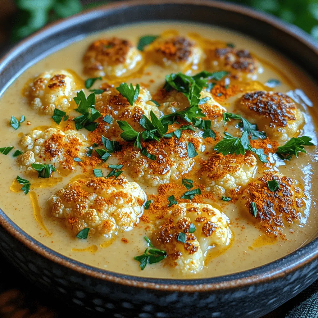 Willkommen zu einem weiteren aufregenden Rezept, das nicht nur gesund, sondern auch unglaublich lecker ist! In diesem Artikel stellen wir Ihnen die cremige geröstete Blumenkohlsuppe vor, die perfekt für kalte Tage oder als Vorspeise bei besonderen Anlässen geeignet ist. Blumenkohl hat sich in den letzten Jahren zu einem wahren Superstar der Küche entwickelt – und das aus gutem Grund! Er ist vielseitig, nahrhaft und bietet eine hervorragende Basis für eine Vielzahl von Gerichten.