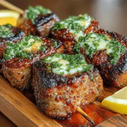 Steak-Bites sind nicht nur ein beliebtes Grillgericht, sondern auch eine perfekte Möglichkeit, die Aromen und Texturen von hochwertigem Fleisch zu genießen. Sie lassen sich leicht zubereiten und bieten eine Vielzahl von Geschmäckern, die jeden Gaumen erfreuen. Die Kombination aus zartem Steak, aromatischer Knoblauchbutter und frischen Kräutern macht diese Bites zu einem unverzichtbaren Bestandteil jeder Grillparty.