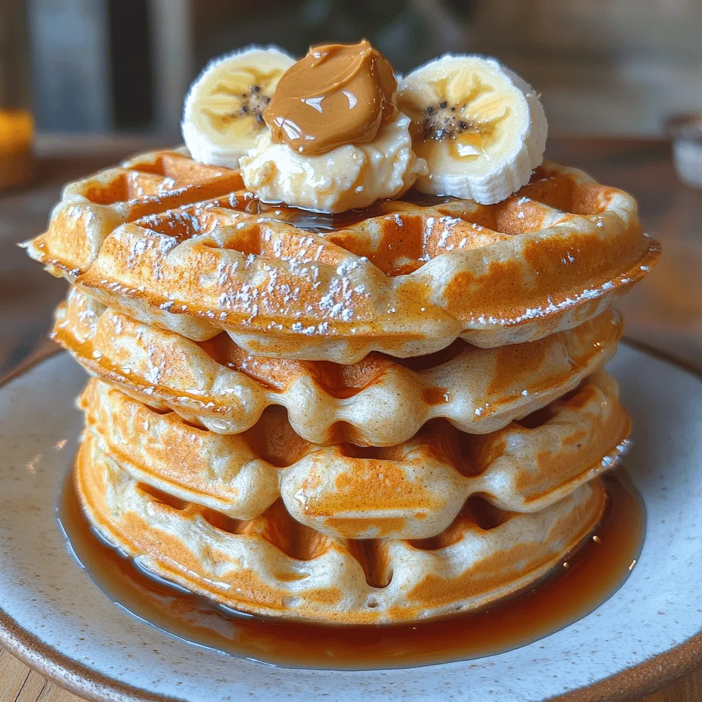 Willkommen in der Welt der fluffigen Erdnussbutter-Protein-Waffeln! Wenn Sie auf der Suche nach einem köstlichen Frühstück sind, das sowohl nahrhaft als auch einfach zuzubereiten ist, sind Sie hier genau richtig. Dieses Rezept vereint alle Vorzüge einer gesunden Mahlzeit: es ist proteinreich, voller gesunder Fette und bietet Ihnen die Energie, die Sie für den Tag benötigen. Egal, ob Sie ein Fitness-Enthusiast sind oder einfach nur eine schmackhafte Alternative zu herkömmlichen Waffeln suchen, diese Erdnussbutter-Waffeln werden Ihnen den Tag versüßen.