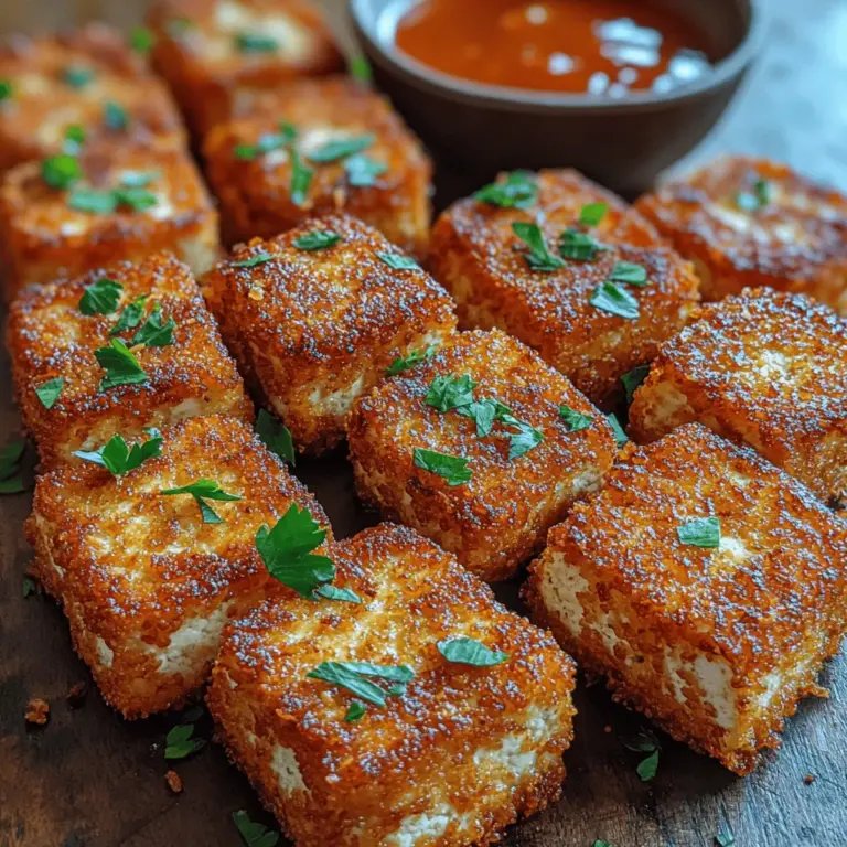 Willkommen zu einem der köstlichsten und vielseitigsten Rezepte der pflanzlichen Küche: dem panko-panierten Tofu! Dieses Gericht ist nicht nur einfach zuzubereiten, sondern bietet auch einen einzigartigen Crunch, der sowohl Veganer als auch Fleischliebhaber begeistert. In vielen asiatischen Ländern ist Tofu ein Grundnahrungsmittel, bekannt für seine Fähigkeit, verschiedene Aromen aufzunehmen und sich in vielen Gerichten zu integrieren. Die Kombination aus knuspriger Panko-Panade und zartem, würzigem Tofu macht dieses Gericht zu einer perfekten Wahl für ein schnelles Mittagessen oder ein geselliges Abendessen.
