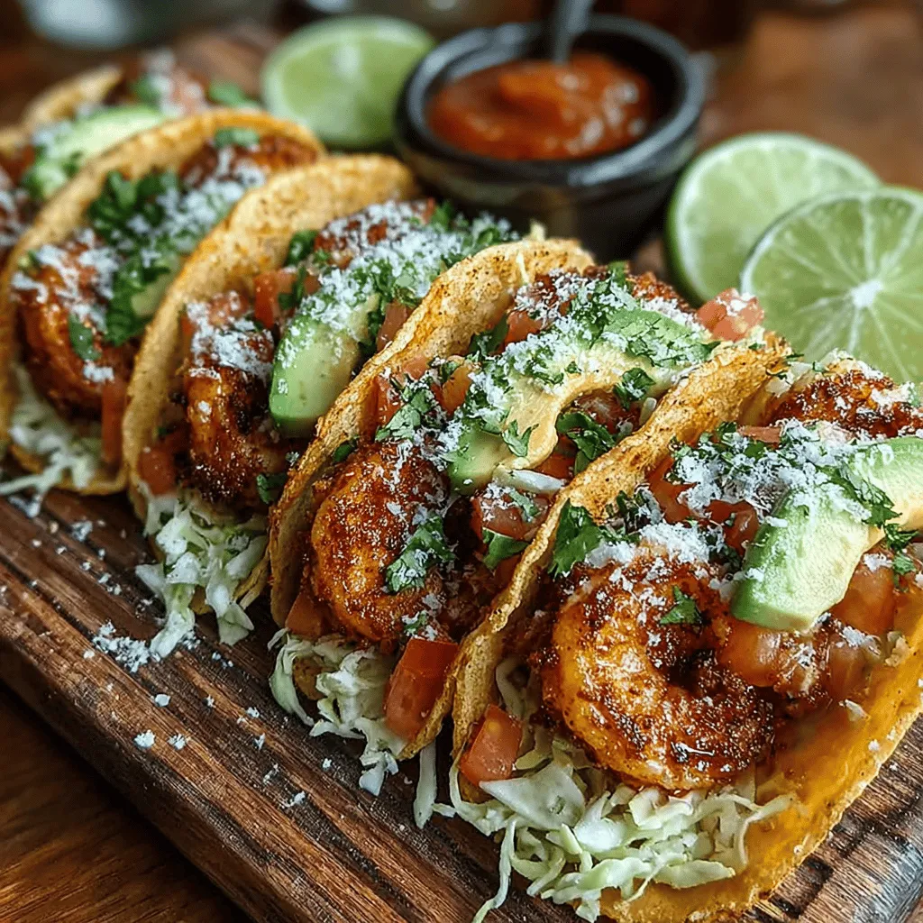 Die Zesty Cajun Shrimp Tacos sind nicht nur ein Fest für den Gaumen, sondern auch eine köstliche Möglichkeit, die Aromen der Südstaatenküche zu genießen. Dieses Gericht ist eine aufregende Kombination aus saftigen Garnelen, die mit einer würzigen Cajun-Gewürzmischung mariniert werden, und frischen Zutaten, die jeden Biss zu einem Erlebnis machen. Die Taco-Tradition stammt aus Mexiko, wo Tortillas mit verschiedenen Füllungen serviert werden. Die Kombination von Cajun-Gewürzen mit den klassischen Taco-Zutaten schafft eine einzigartige Fusion, die sowohl Liebhaber der Meeresfrüchte als auch Fans der Tex-Mex-Küche anspricht.