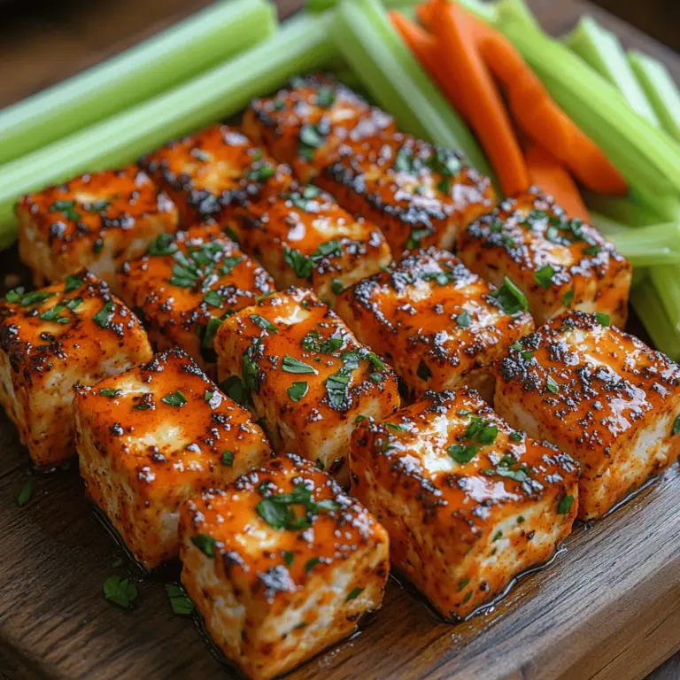 In der Welt der Kulinarik sind Rezepte nicht nur einfache Anleitungen zum Kochen, sie sind Ausdruck von Kreativität, Kultur und Geschmack. Ein gut durchdachtes Rezept kann nicht nur den Hunger stillen, sondern auch Freude und Gemeinschaft schaffen. In diesem Artikel präsentieren wir Ihnen ein aufregendes und schmackhaftes Gericht: Scharfer Luftgebratener Buffalo-Tofu. Diese pflanzliche Variante des beliebten Buffalo-Hühnchens ist perfekt für Vegetarier und Veganer, die den würzigen Geschmack und die knusprige Textur lieben.
