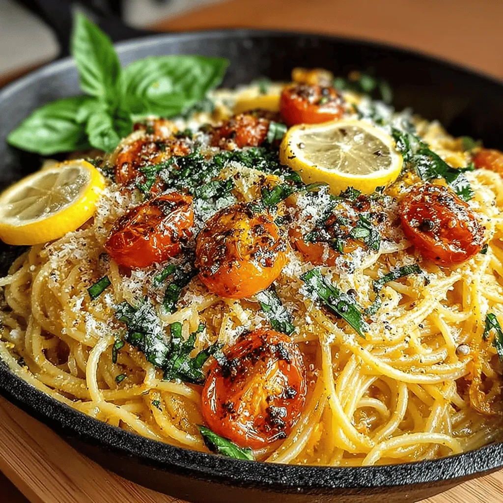 Willkommen zu einem erfrischenden und lebhaften Rezept, das Ihre Geschmacksknospen mit seiner spritzigen Zitrusnote und dem aromatischen Basilikum verzaubern wird: die Zesty One-Pot Lemon Basil Pasta. Dieses Gericht ist nicht nur schnell und einfach zuzubereiten, sondern auch eine wunderbare Möglichkeit, frische Zutaten zu nutzen und ein gesundes, köstliches Essen zu genießen. In nur 20 Minuten verwandeln Sie alltägliche Zutaten in eine geschmackvolle Mahlzeit, die sowohl für ein schnelles Abendessen unter der Woche als auch für besondere Anlässe geeignet ist.