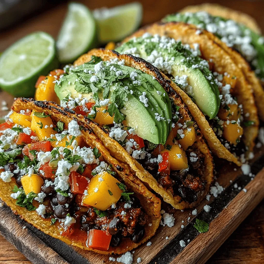 In der Welt der Tacos gibt es unzählige Variationen, aber die Mango Tango Tacos stechen durch ihre fruchtige Frische und lebendige Farben besonders hervor. Dieses Gericht verbindet die Süße reifer Mangos mit herzhaften Zutaten wie schwarzen Bohnen und knackigem Gemüse, was zu einem unvergleichlichen Geschmackserlebnis führt. Ideal für warme Sommerabende oder als leichtes Mittagessen, sind diese Tacos nicht nur köstlich, sondern auch gesund. Die Kombination aus frischen Zutaten und einer einfachen Zubereitung macht sie zu einem Muss für jeden Taco-Liebhaber.