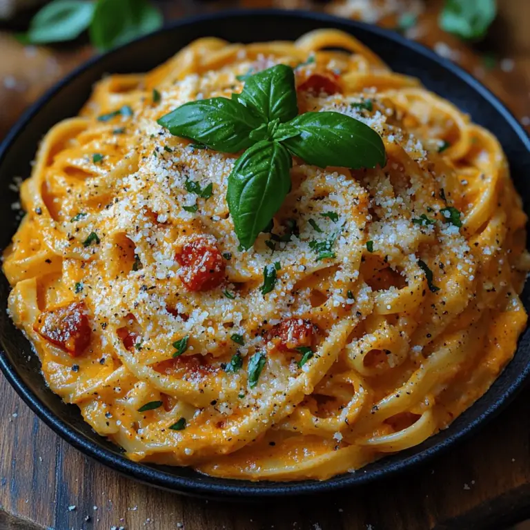 Die cremige Pasta mit gerösteten roten Paprika ist ein wahres Highlight der italienischen Küche. Dieses Gericht vereint die Süße der langsam gerösteten Paprika mit der cremigen Textur einer schmackhaften Soße, die perfekt zu Ihrer Lieblingspasta passt. Ob Sie ein erfahrener Koch oder ein Anfänger in der Küche sind, dieses Rezept ist einfach zuzubereiten und bringt die Aromen Italiens direkt auf Ihren Tisch.