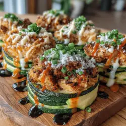 In der Welt der modernen Küche erfreuen sich gesunde und kreative Gerichte großer Beliebtheit. Heute möchten wir Ihnen ein Rezept vorstellen, das nicht nur köstlich ist, sondern auch eine gesunde Variante eines klassischen Gerichts bietet: Buffalo Chicken Alfredo Zoodle Nestchen. Diese Kombination aus zarten Zucchini-Nudeln, zerrupftem Hähnchen und einer cremigen Alfredo-Sauce samt würziger Buffalo-Sauce wird Ihre Geschmacksknospen verwöhnen und dabei leicht und nahrhaft bleiben.