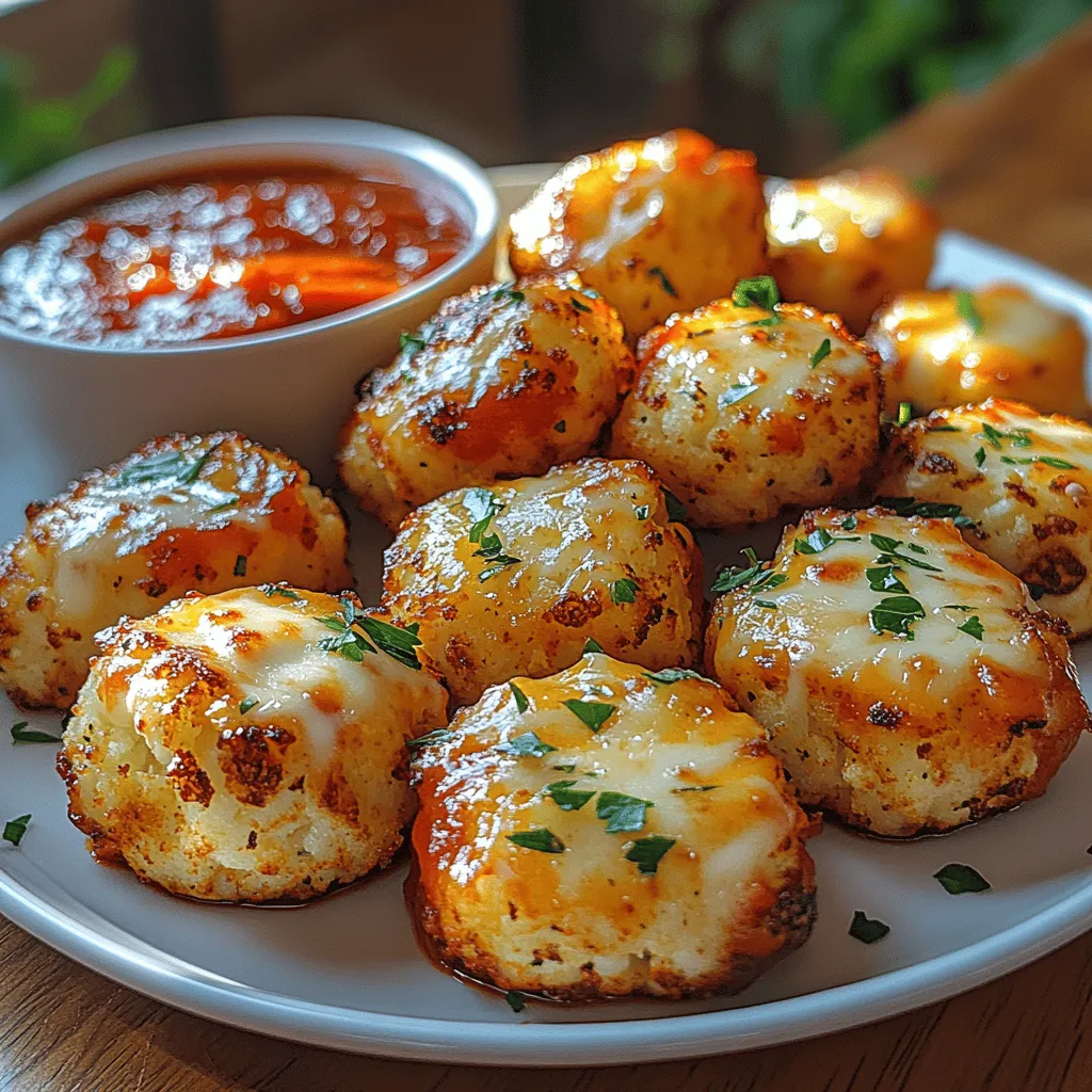 Käse-Blumenkohl-Tots sind das perfekte Gericht für alle, die eine schmackhafte und gesunde Alternative zu herkömmlichen Snacks suchen. Dieses Rezept kombiniert den zarten Geschmack von Blumenkohl mit dem herzhaften Aroma von Käse, um eine köstliche, knusprige Leckerei zu kreieren, die sowohl Kinder als auch Erwachsene begeistert. Ob als Snack für eine Party, als Beilage zu einem Hauptgericht oder einfach nur als gesunder Snack für zwischendurch – diese Tots sind vielseitig und einfach zuzubereiten.