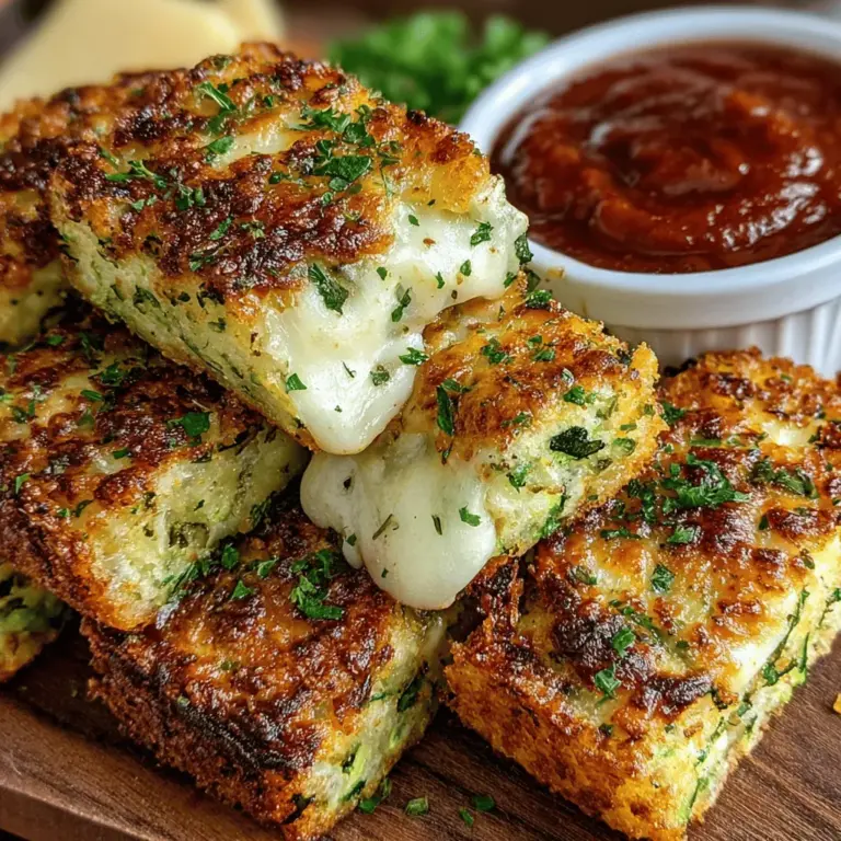 Käse-Zucchini-Sticks sind nicht nur ein köstlicher Snack, sondern auch eine hervorragende Möglichkeit, Gemüse in Ihre Ernährung einzubauen. Dieses Gericht hat in den letzten Jahren an Beliebtheit gewonnen, insbesondere bei gesundheitsbewussten Menschen und Familien, die nach schmackhaften, aber nahrhaften Optionen suchen. Die Kombination aus zarter Zucchini und geschmolzenem Käse ergibt einen wunderbaren Snack, der sowohl Erwachsene als auch Kinder anspricht.