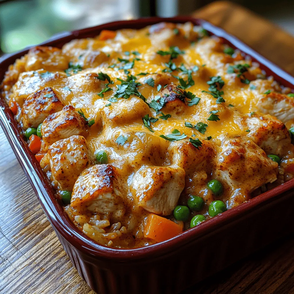 Der würzige Back-Hühnchen- und Reis-Auflauf ist ein klassisches Gericht, das sowohl durch seine Einfachheit als auch durch seinen unverwechselbaren Geschmack besticht. Dieses Rezept vereint zartes Hähnchenfleisch, frisches Gemüse und würzigen Käse zu einem herzhaften Auflauf, der sich ideal für Familienessen oder gesellige Abende eignet. Die Kombination aus Hühnchen und Reis macht dieses Gericht nicht nur sättigend, sondern auch nahrhaft.