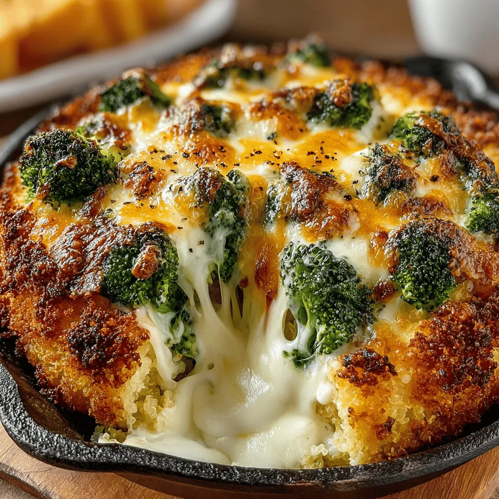 Der Klassische Cheddar & Brokkoli Quinoa Auflauf ist ein köstliches und nahrhaftes Gericht, das nicht nur einfach zuzubereiten ist, sondern auch eine hervorragende Möglichkeit bietet, gesunde Zutaten in einer schmackhaften Form zu kombinieren. Quinoa, ein glutenfreies Pseudogetreide, hat in den letzten Jahren an Popularität gewonnen, und das aus gutem Grund. Es ist nicht nur reich an Proteinen und Ballaststoffen, sondern auch eine hervorragende Quelle für essentielle Nährstoffe. Zusammen mit frischem Brokkoli und scharfem Cheddar-Käse wird dieser Auflauf zu einer perfekten Mahlzeit für die ganze Familie.