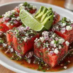 Die Würzige Wassermelonen-Sensation ist ein erfrischender und köstlicher Salat, der perfekt für die warmen Monate geeignet ist. Diese geschmackvolle Kombination aus süßer Wassermelone, scharfer Jalapeño und frischen Kräutern bringt nicht nur Farbe auf Ihren Tisch, sondern auch eine Vielzahl von Aromen, die Ihre Geschmacksknospen kitzeln werden. Ursprünglich aus den sonnigen Regionen Mittelamerikas, wo Wassermelonen als erfrischende Leckerei dienen, hat sich dieses Rezept in den letzten Jahren auch hierzulande einen Namen gemacht. Es vereint das Beste aus der Natur und ist nicht nur gesund, sondern auch einfach zuzubereiten.