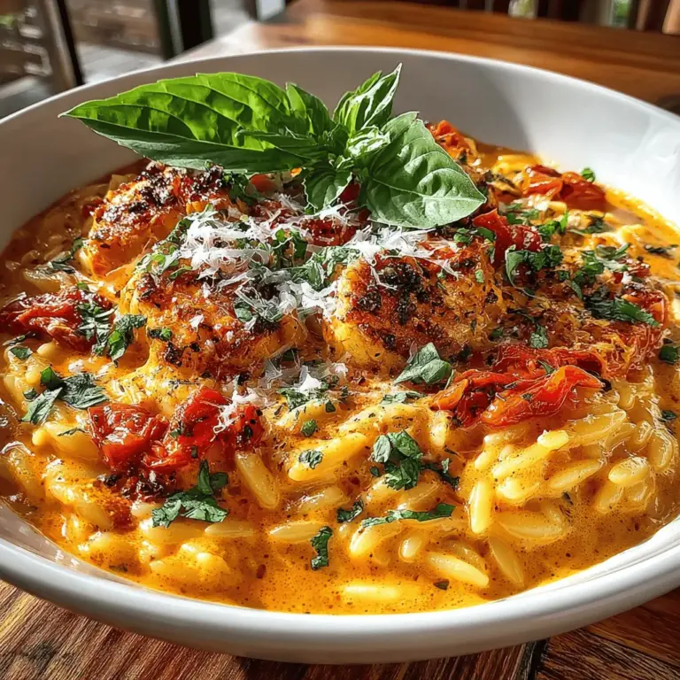 Wenn Sie auf der Suche nach einem herzhaften und gleichzeitig cremigen Gericht sind, das sowohl Vegetarier als auch Fleischliebhaber begeistert, dann ist unser Rezept für cremige geröstete Paprika-Orzo genau das Richtige für Sie! Dieses Rezept vereint die süßen Aromen von gerösteten roten Paprika mit der zarten Textur von Orzo-Pasta und einer luxuriösen, cremigen Sauce.