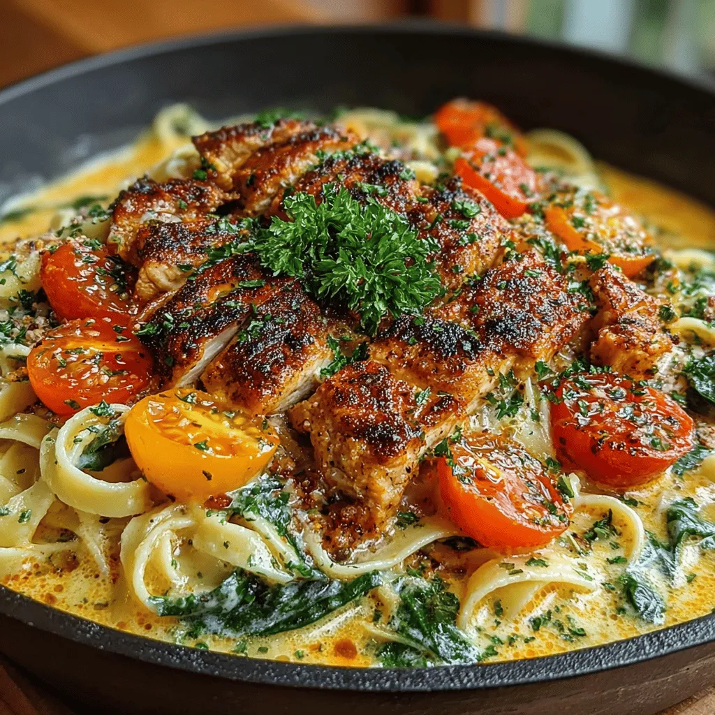Das Eintopfküche Cajun-Hühnchen Alfredo ist ein wahres Festmahl, das die Aromen der Cajun-Küche mit der Cremigkeit eines klassischen Alfredo-Gerichts verbindet. Diese herzhafte Mahlzeit ist nicht nur unglaublich lecker, sondern auch einfach zuzubereiten und eignet sich hervorragend für ein schnelles Abendessen unter der Woche oder ein besonderes Familienessen am Wochenende. Die Kombination aus zartem Hühnchen, frischem Gemüse und einer cremigen Käsesauce wird Ihre Geschmacksknospen begeistern und Ihre Gäste beeindrucken.