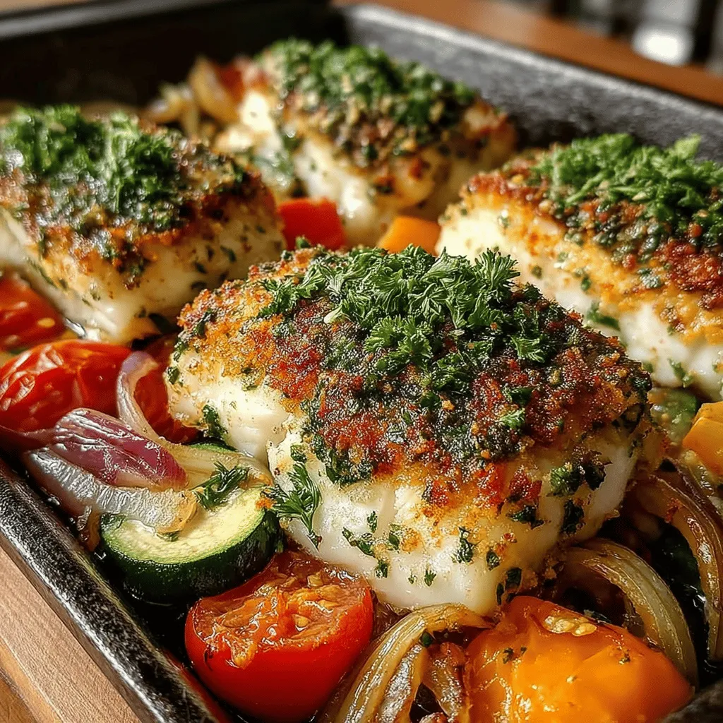 Willkommen zu einem Rezept, das sowohl frisch als auch gesund ist: Zesty Lemon-Herb-Tilapia mit Gemüse-Medley. Dieses Gericht vereint die zarten Aromen von Tilapia mit einer spritzigen Zitronen-Kräuter-Marinade und einem bunten Gemüse-Medley. Es eignet sich hervorragend für ein schnelles Abendessen unter der Woche oder für ein elegantes Dinner mit Freunden und Familie. Mit einer Zubereitungszeit von nur 15 Minuten und einer Gesamtzeit von 35 Minuten ist es ein perfektes Beispiel für eine einfache, aber schmackhafte Mahlzeit.