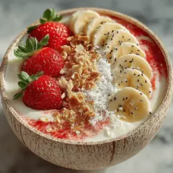 In der heutigen schnelllebigen Welt, in der gesunde Ernährung oft in den Hintergrund gerät, bietet die Berry Bliss Smoothie Bowl eine erfrischende und nahrhafte Möglichkeit, den Tag zu beginnen. Diese bezaubernde Schüssel voller bunter Beeren und cremiger Zutaten ist nicht nur ein Genuss für den Gaumen, sondern auch ein wahrer Augenschmaus. Die Kombination aus frischen Früchten, cremigem Joghurt und nahrhaften Chiasamen macht diese Smoothie Bowl zu einer idealen Frühstücksoption für alle, die Wert auf Gesundheit und Geschmack legen.