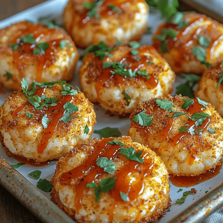 Die feurigen Sriracha Blumenkohl-Bissen sind nicht nur ein schmackhafter Snack, sondern auch eine aufregende Ergänzung jeder Mahlzeit. Diese knackigen, würzigen Röschen sind perfekt für alle, die nach einer köstlichen und gesunden Alternative zu herkömmlichen Snacks suchen. Blumenkohl hat in den letzten Jahren in der Küche an Popularität gewonnen und wird zunehmend als vielseitiges Gemüse geschätzt. In Kombination mit der feurigen Sriracha-Soße entsteht ein Gericht, das sowohl Vegetarier als auch Fleischliebhaber begeistert.