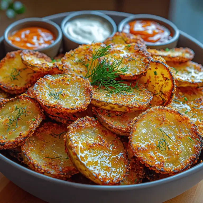 Hausgemachte Rezepte erfreuen sich immer größerer Beliebtheit, besonders in einer Zeit, in der viele Menschen nach gesunden, köstlichen Snacks suchen, die ganz einfach zubereitet werden können. Heute präsentieren wir Ihnen ein Rezept, das sowohl gesund als auch schmackhaft ist: die knusprigen dilligen Gurkenchips. Diese luftgebackenen Gurkenchips sind eine wahre Delikatesse und stellen eine perfekte Kombination aus frischem Gemüse, aromatischen Gewürzen und einer knusprigen Textur dar. Ob als Snack für zwischendurch, als Beilage zu einem Hauptgericht oder beim nächsten Filmabend – diese Gurkenchips sind immer eine gute Wahl.