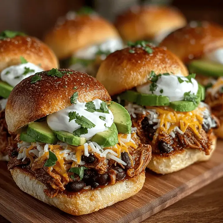 Wenn es um schmackhafte und unkomplizierte Gerichte geht, sind die würzigen Chili-Hühnchen-Slider eine hervorragende Wahl. Dieses Rezept vereint zarte Hähnchenbrust mit einer Vielzahl von Bohnen, frischen Aromen und einer perfekten Gewürzmischung, die jeden Gaumen erfreut. Die Slider sind nicht nur einfach zuzubereiten, sondern auch ideal für gesellige Anlässe, Partys oder ein gemütliches Familienessen. Mit ihrer handlichen Größe sind sie perfekt für Buffets oder als Snack für zwischendurch. Egal, ob du ein erfahrener Koch oder ein Neuling in der Küche bist, dieses Rezept wird dir helfen, köstliche und sättigende Slider zu kreieren, die alle begeistern werden.