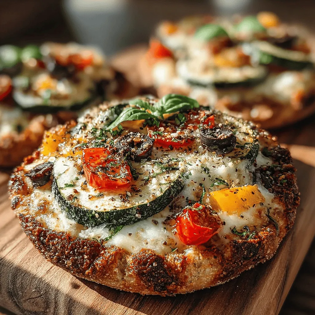 Zucchini Pita Pizzas sind eine kreative und gesunde Alternative zu herkömmlichen Pizzas. Dieses Rezept vereint frische, aromatische Zutaten und bietet eine köstliche Möglichkeit, Gemüse in deine Mahlzeiten zu integrieren. Die Kombination aus knusprigem Pita-Brot, zartem Mozzarella-Käse und einer Vielzahl von buntem Gemüse macht diese Pizzas nicht nur schmackhaft, sondern auch nährstoffreich. Ideal für alle, die auf der Suche nach einer schnellen, gesunden Mahlzeit sind, sind diese Zucchini Pita Pizzas perfekt für Familien, Vegetarier und Gesundheitsbewusste.
