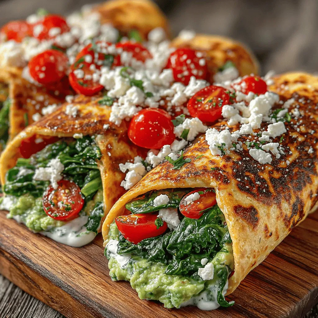 Willkommen zu einem Rezept, das nicht nur lecker, sondern auch gesund ist! Die cremigen Avocado-Spinat Tortilla-Wraps sind ein perfektes Beispiel für eine unkomplizierte Mahlzeit, die sich ideal für ein schnelles Mittagessen oder einen Snack eignet. Diese Wraps sind nicht nur ein Fest für die Geschmacksnerven, sondern bieten auch eine Fülle von Nährstoffen, die deinem Körper guttun.