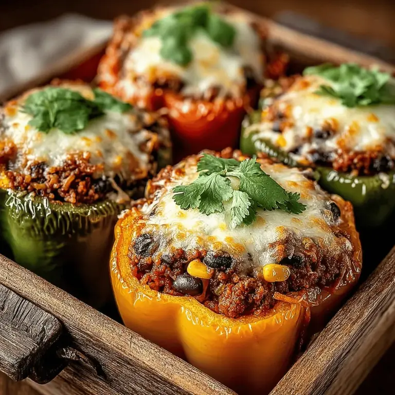 Taco-gefüllte Paprika sind nicht nur ein Fest für die Augen, sondern auch ein Genuss für den Gaumen. Dieses Rezept kombiniert die Aromen klassischer Tacos mit der knackigen Textur frischer Paprika und ist eine perfekte Option für ein schnelles Abendessen oder eine gesunde Mahlzeit. In der heutigen Zeit, in der gesundes Essen und kreative Gerichte immer beliebter werden, bieten Taco-gefüllte Paprika eine schmackhafte Möglichkeit, Gemüse in die Ernährung zu integrieren, ohne auf den Genuss zu verzichten.