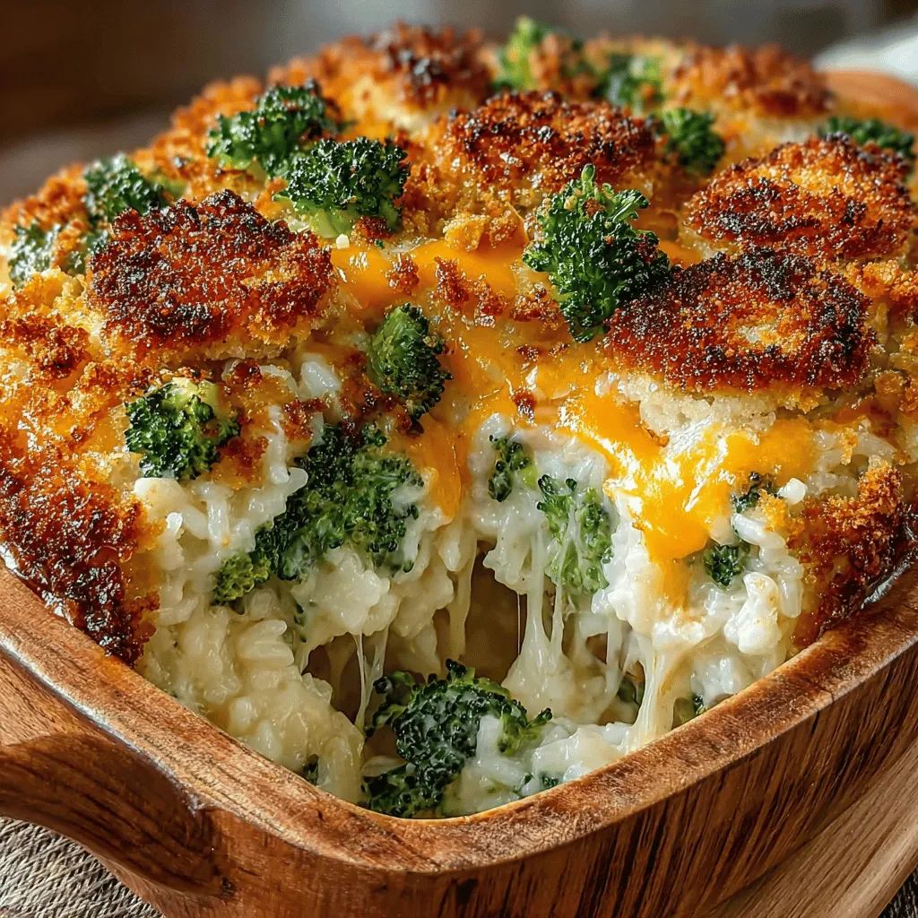 Der Käse-Brokkoli-Reisauflauf ist ein wunderbares Beispiel für ein köstliches und gesundes Gericht, das sowohl für die ganze Familie als auch für gesellige Anlässe geeignet ist. Dieses Rezept vereint die herzhaften Aromen von scharfem Cheddar-Käse und frischem Brokkoli mit der Fülle von Reis zu einem befriedigenden und nahrhaften Auflauf. Es ist nicht nur einfach zuzubereiten, sondern bietet auch einen hohen Nährwert, der dazu beiträgt, eine ausgewogene Ernährung zu fördern.