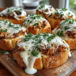 Wenn es um einfache und köstliche Snacks geht, sind Mini Chicken Alfredo Pizza Bites der absolute Hit! Diese kleinen Leckerbissen vereinen die cremige Köstlichkeit von Alfredo-Sauce mit zartem Hühnchen und geschmolzenem Käse, alles eingehüllt in einen perfekt gebackenen Pizzateig. Ob für einen Filmabend, eine Party oder einfach als Snack für zwischendurch – diese Pizza Bites werden garantiert alle begeistern.