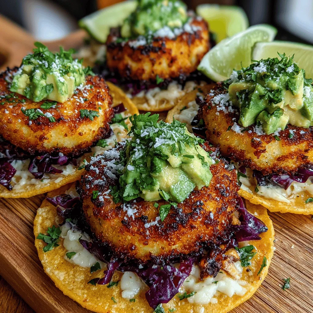 Krosse Zucchini-Tacos sind nicht nur eine köstliche, sondern auch eine gesunde Alternative zu traditionellen Tacos. Dieses Gericht ist ideal für alle, die auf der Suche nach einer schmackhaften und fleischlosen Option sind. Zucchini, die oft als Gemüse unterschätzt wird, verwandelt sich in diesem Rezept in einen knusprigen Genuss, der perfekt in eine Tortilla passt. Die Kombination aus panierten Zucchinischeiben, frischem Rotkohl und Avocado sorgt für einen abwechslungsreichen Geschmack und Textur, die sowohl Kinder als auch Erwachsene begeistern werden.