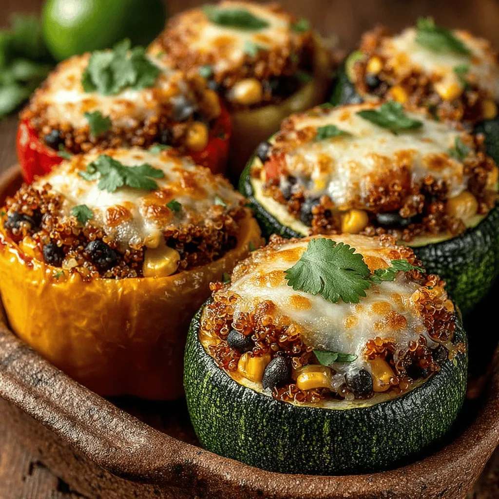 Um die gefüllten Zucchini und Paprika zuzubereiten, benötigen Sie eine Auswahl an frischen und schmackhaften Zutaten. Hier ist eine Übersicht über die Hauptzutaten, die Sie für dieses Rezept benötigen: