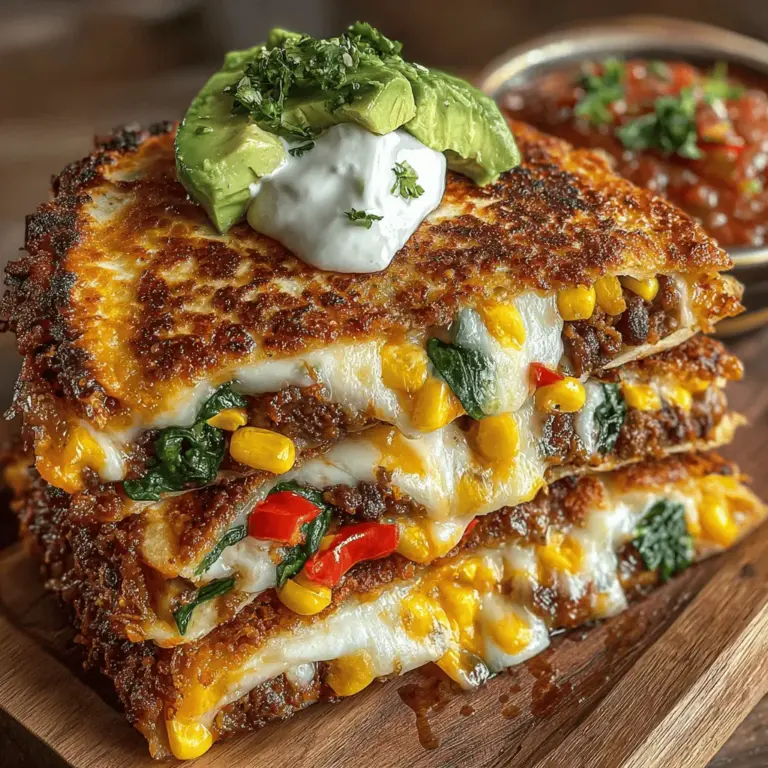 In der modernen Küche spielen Rezepte eine entscheidende Rolle, nicht nur als Anleitung zum Kochen, sondern auch als Möglichkeit, Kreativität und Geschmack zu kombinieren. Die Zubereitung von Speisen ist mehr als nur eine Notwendigkeit; sie ist eine Kunstform, die verbindet, inspiriert und Freude bereitet. In dieser bunten kulinarischen Welt möchten wir Ihnen die „Bunten Regenbogen-Quesadillas“ vorstellen – ein Rezept, das nicht nur den Gaumen erfreut, sondern auch das Auge anspricht.