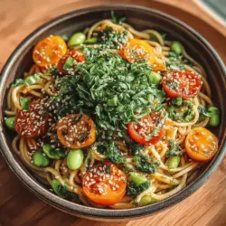 Rezepte sind das Herzstück jeder Küche und spielen eine entscheidende Rolle, wenn es darum geht, köstliche und nahrhafte Mahlzeiten zuzubereiten. Sie bieten nicht nur eine Anleitung zur Zubereitung von Gerichten, sondern auch die Möglichkeit, kreativ zu sein und neue Aromen zu entdecken. In diesem Artikel präsentiere ich Ihnen ein einfaches, aber äußerst schmackhaftes Rezept für Zesty Lemon Garlic Edamame Nudel-Schalen. Dieses Gericht vereint frische Aromen und gesunde Zutaten und ist perfekt für ein schnelles Mittagessen oder ein leichtes Abendessen.