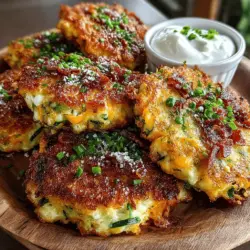 Um die köstlichen Käse-Zucchini-Speck-Puffer zuzubereiten, benötigen Sie einige grundlegende Zutaten, die zusammen eine harmonische Geschmackskomposition ergeben. Hier sind die wichtigsten Zutaten und ihre Rolle im Rezept: