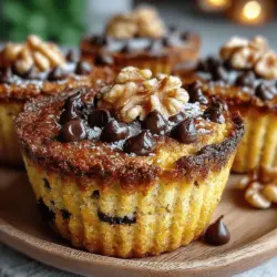 Die Gemütliche Kürbis-Bananen-Backhaferflocken-Tassen sind nicht nur ein Genuss für den Gaumen, sondern auch eine wunderbare Möglichkeit, die Aromen des Herbstes in einem unkomplizierten Rezept zu vereinen. Dieses Rezept stammt aus der Tradition der amerikanischen Küche, wo Kürbis und Bananen oft in Backwaren verwendet werden. Die Kombination dieser beiden Zutaten schafft eine harmonische Balance zwischen der Süße der Banane und dem leicht erdigen Geschmack des Kürbisses.