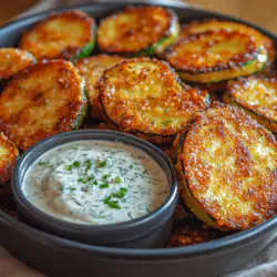 Zucchini-Wedges sind ein wahrer Hit für alle, die nach einer gesunden und leckeren Snack-Option suchen. Diese knusprigen Zucchini-Wedges, serviert mit einem cremigen Ranch-Dip, sind nicht nur einfach zuzubereiten, sondern auch perfekt als Vorspeise, Beilage oder sogar als Hauptgericht für ein leichtes Mittagessen. In der heutigen Zeit, in der gesunde Ernährung und schmackhafte Gerichte Hand in Hand gehen, erfreuen sich Zucchini-Wedges großer Beliebtheit. Sie sind knusprig, würzig und bringen den frischen Geschmack von Zucchini auf den Tisch – eine ideale Wahl für jeden Anlass.