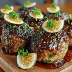 Fleischbällchen haben ihren Ursprung in vielen verschiedenen Küchen der Welt und sind seit Jahrhunderten ein beliebtes Gericht. Von italienischen Polpette über schwedische Köttbullar bis hin zu arabischen Kofta – die Variationen sind zahlreich und spiegeln die kulinarischen Traditionen ihrer jeweiligen Länder wider. In unserem Rezept vereinen wir die rustikale Tradition der Fleischbällchen mit der modernen, süßen Note von Feigenmarmelade. Dies ergibt eine harmonische Balance aus herzhaft und süß, die sowohl Kinder als auch Erwachsene begeistert.