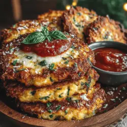 Zucchini, ein Hauptbestandteil dieser Fritter, ist ein beliebtes Gemüse in der italienischen Küche. Es ist vielseitig einsetzbar und wird in vielen traditionellen Gerichten verwendet. Die Idee, Zucchini in Form von Frittern zu verarbeiten, hat sich über die Jahre entwickelt und erfreut sich besonders in der modernen Küche großer Beliebtheit. Zucchini-Pizza-Fritter kombinieren die köstlichen Aromen einer Pizza mit der Leichtigkeit und Frische von Zucchini und machen sie zu einem idealen Snack für jede Gelegenheit.