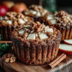 Die Apfel-Zimt Hafer-Muffin-Tassen sind nicht nur ein wahres Geschmackserlebnis, sondern auch eine gesunde Wahl für ein nahrhaftes Frühstück oder einen Snack. Dieses Rezept erfreut sich großer Beliebtheit, da es die Süße von frischen Äpfeln und die herzhafte Note von Haferflocken perfekt kombiniert. Ideal für alle, die auf der Suche nach einer schmackhaften und zugleich gesunden Alternative zu herkömmlichen Muffins sind.