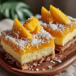 In der Welt der gesunden Snacks und Desserts erfreuen sich tropische Aromen großer Beliebtheit. Besonders die Kombination aus Mango und Kokosnuss bringt Erinnerungen an sonnige Strände und exotische Urlaubsziele mit sich. Diese Tropischen Mango-Kokos-Bliss-Riegel sind nicht nur ein wahrer Genuss, sondern auch eine gesunde Snack-Option, die sich perfekt für die warmen Monate eignet. Mit einer cremigen Textur und einem süßen, fruchtigen Geschmack sind sie ideal für das Frühstück, als Snack für Zwischendurch oder sogar als Dessert.