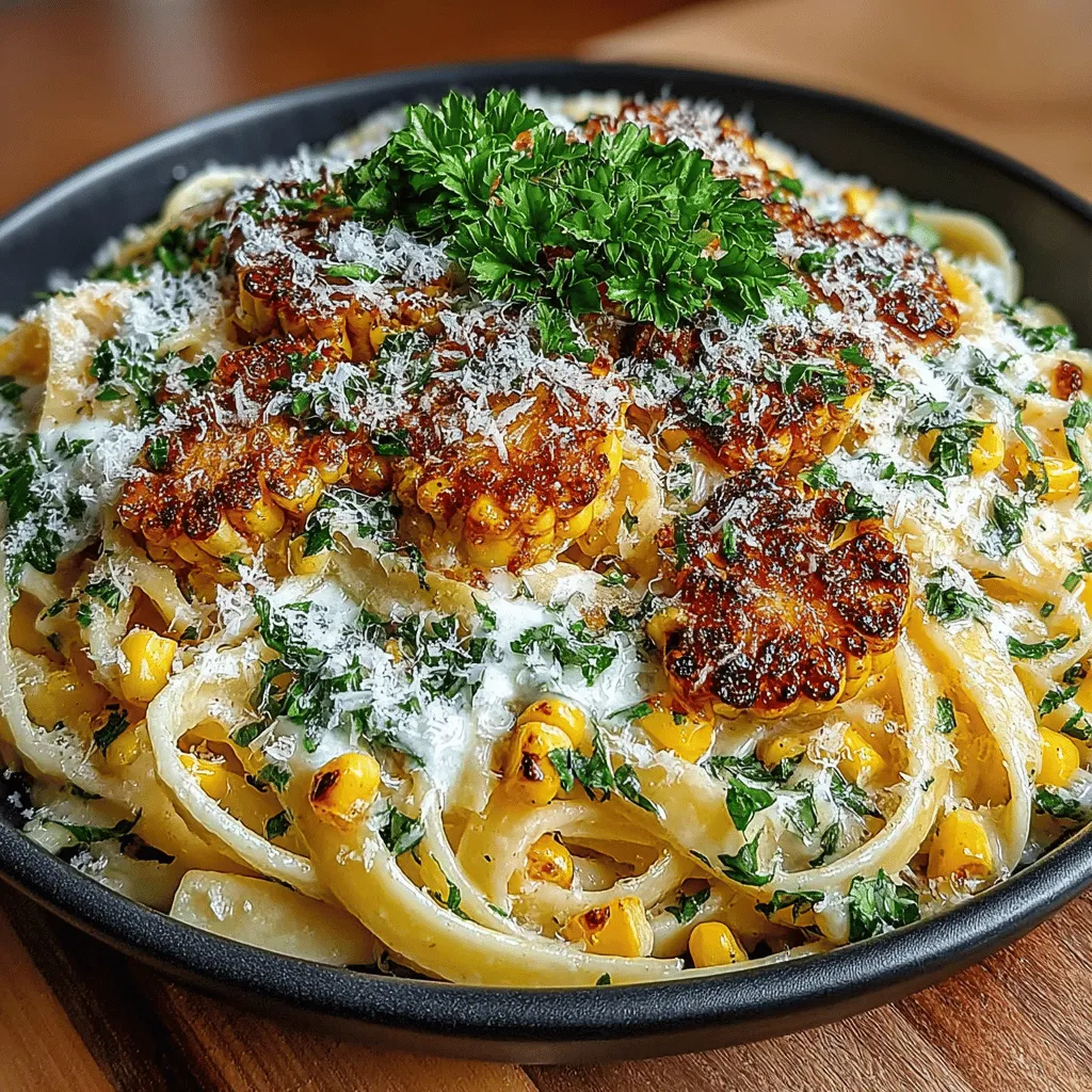 Die Verwendung frischer Zutaten ist der Schlüssel zu einem gelungenen Gericht. In diesem Rezept verwenden wir frische Maiskörner, die nicht nur für einen süßen Geschmack sorgen, sondern auch für eine angenehme Textur. Der frisch geröstete Mais bringt eine karamellisierte Note in das Gericht, die den Geschmack der Fettuccine wunderbar ergänzt. Frische Kräuter wie Thymian und Basilikum sind nicht nur geschmacklich überlegenswert, sondern bringen auch einen Hauch von Farbe und Frische auf den Teller.