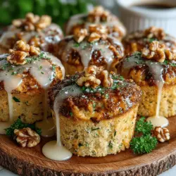 Würzige Zucchini-Brot-Bisse sind eine köstliche und vielseitige Snack-Option, die sich perfekt für jede Gelegenheit eignet. Ob als gesunder Snack für zwischendurch, als Beilage zu einer herzhaften Suppe oder sogar als süßes Frühstück – diese kleinen Leckerbissen überzeugen durch ihren saftigen Geschmack und die einfache Zubereitung. Die Verwendung von Zucchini in diesem Rezept bringt nicht nur einen angenehmen Geschmack, sondern auch eine zusätzliche Portion Gemüse in Ihre Ernährung.