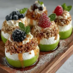 Willkommen zu unserem köstlichen und gesunden Rezept für Apfelträume: gefrorene Joghurt-gefüllte Apfelscheiben! Diese erfrischende Leckerei vereint die Süße von frischen Äpfeln mit der Cremigkeit von Joghurt und ist der perfekte Snack für warme Tage. In einer Welt, in der gesunde Ernährung immer wichtiger wird, bietet dieses Rezept eine köstliche Möglichkeit, Obst in Ihre Snacks zu integrieren, ohne auf Genuss verzichten zu müssen.
