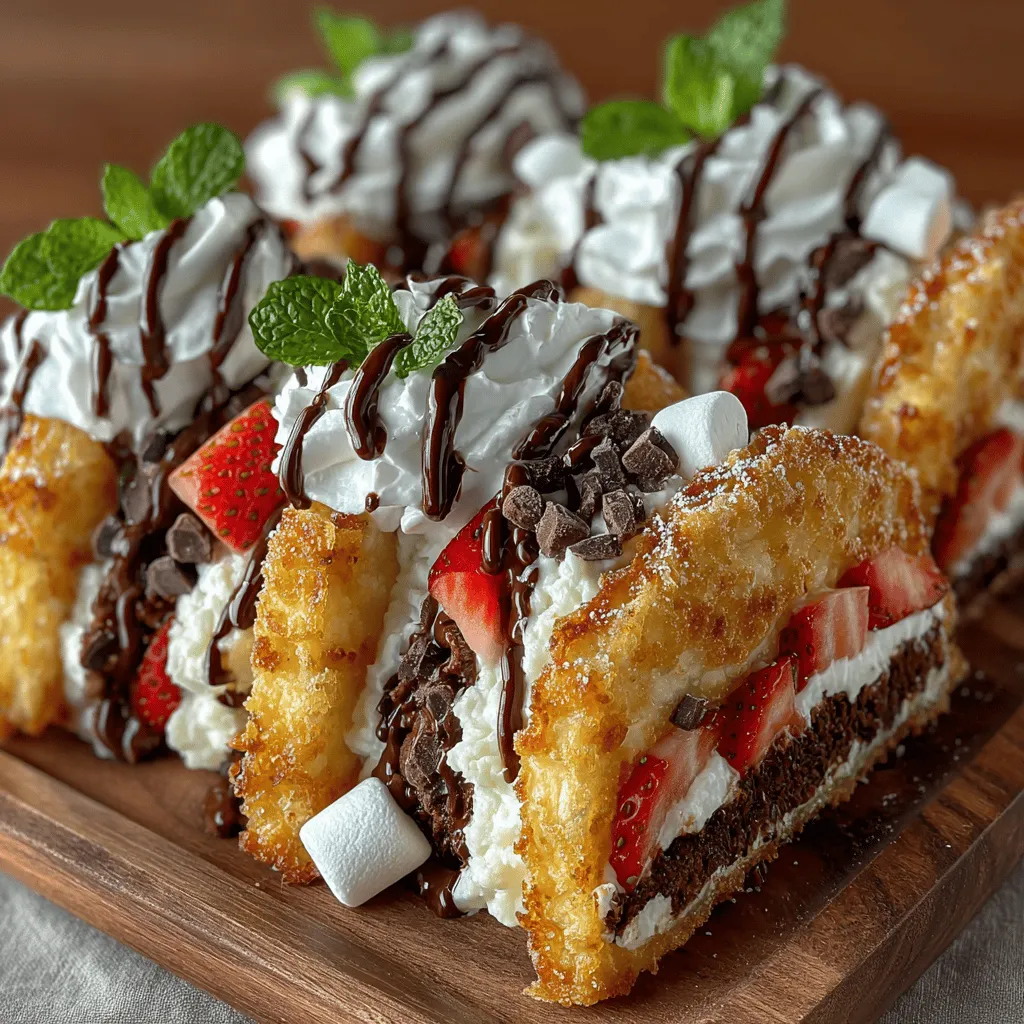 Willkommen zu einem aufregenden und kreativen Dessert, das die Sinne anspricht: die knusprigen Neapolitanischen Kuchen-Tacos! Diese innovative Kombination aus traditionellem Dessert und klassischer Taco-Form hat sich in vielen Küchen einen Namen gemacht. Der süße Genuss vereint die Aromen von Schokolade, Vanille und Erdbeere – perfekt für jeden Anlass, sei es ein Kindergeburtstag, eine Sommerparty oder einfach nur ein süßes Vergnügen für die Familie.
