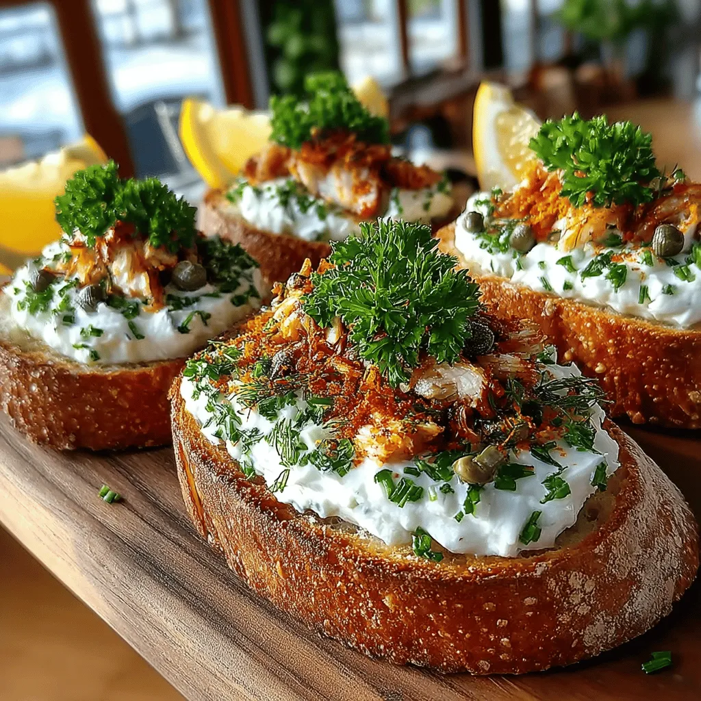 Sardinen-Toast mit Kräutercreme ist nicht nur ein einfaches Rezept, sondern auch ein wahres Geschmackserlebnis, das die Aromen des Meeres mit frischen Kräutern und einem rustikalen Brot kombiniert. Diese Kombination macht es zu einer perfekten Auswahl für ein schnelles Mittagessen, einen Snack oder sogar als Vorspeise für ein geselliges Beisammensein. In einer Welt, die oft von Hektik und Fast Food geprägt ist, bietet dieses Rezept eine wunderbare Möglichkeit, Zeit in der Küche zu verbringen und dennoch ein köstliches, gesundes Gericht zuzubereiten. Homemade Meals sind nicht nur nahrhaft, sie schenken uns auch die Möglichkeit, kreativ zu sein und kulinarische Techniken zu verfeinern.