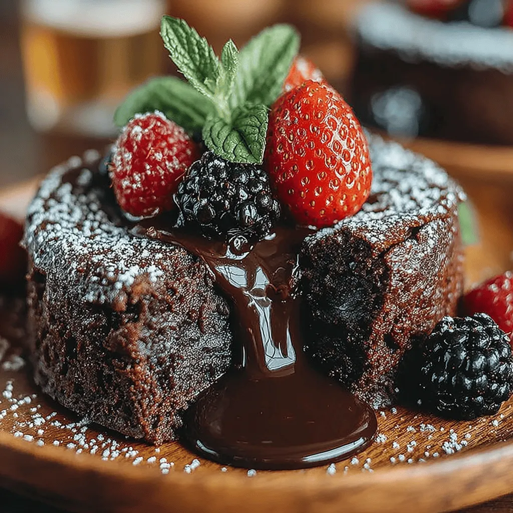 Wenn es um Schokoladendesserts geht, gibt es kaum etwas Verführerischeres als einen saftigen, schokoladigen Kuchen. Die "Dekadente Mehlfreie Schokoladenfreude" ist ein solches Rezept, das nicht nur den Gaumen erfreut, sondern auch das Herz höher schlagen lässt. Diese Delikatesse vereint die reichhaltige Tiefe von hochwertiger dunkler Schokolade mit der zarten Textur eines klassischen Schokoladenkuchens, und das ganz ohne Mehl.
