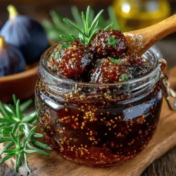 Die süße und herzhafte Feigenmarmelade ist eine kulinarische Köstlichkeit, die sowohl den Gaumen erfreut als auch ein Stück mediterranen Lebensstils in die heimische Küche bringt. Feigen, eine der ältesten kultivierten Früchte der Welt, sind nicht nur köstlich, sondern auch nährstoffreich. Diese Marmelade kombiniert die natürliche Süße der Feigen mit einem Hauch von Zimt und dem aromatischen Geschmack von Rosmarin, was sie zu einer perfekten Begleitung für Käseplatten, Frühstücksbrötchen oder einfach als süßen Genuss macht.