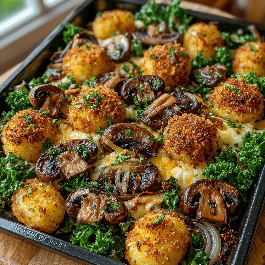 Kochen ist nicht nur eine Notwendigkeit, sondern auch eine Kunstform, die uns die Möglichkeit gibt, Kreativität und Geschmack zu verbinden. Rezepte sind das Herzstück jeder Küche – sie bieten uns eine Anleitung, um aus frischen Zutaten köstliche Gerichte zuzubereiten. In diesem Artikel präsentiere ich Ihnen ein einfaches, aber äußerst schmackhaftes Gericht: Blech-Gnocchi mit Champignons und Grünkohl. Dieses Rezept verbindet die zarten Gnocchi mit der herzhaften Note von frischen Pilzen und dem nahrhaften Grünkohl, was nicht nur den Gaumen erfreut, sondern auch eine Vielzahl von gesundheitlichen Vorteilen mit sich bringt.